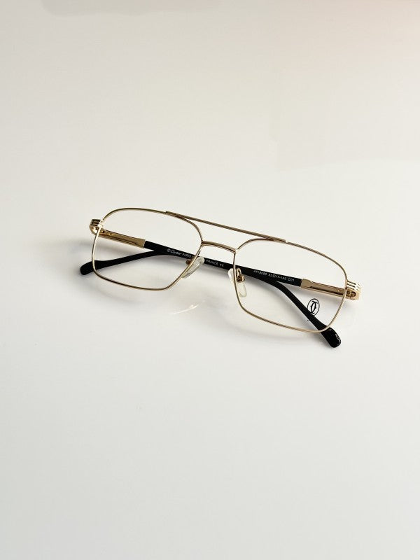 Cartierr Clear Lens Luxury Eyewear Sunglasses