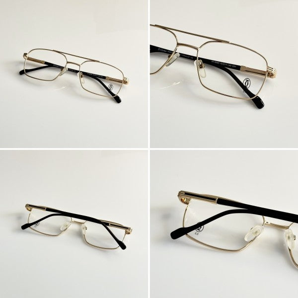 Cartierr Clear Lens Luxury Eyewear Sunglasses