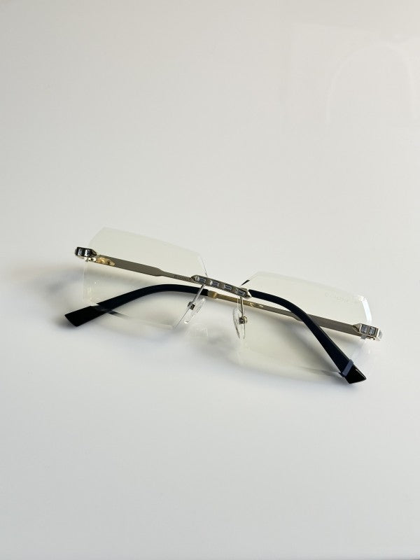 Chaanel Gold Unique Sunglasses