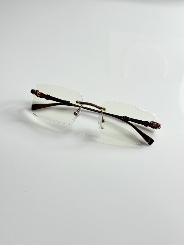 Chromee Heart Gold Copper Sunglasses