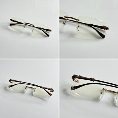 Chromee Heart Gold Copper Sunglasses
