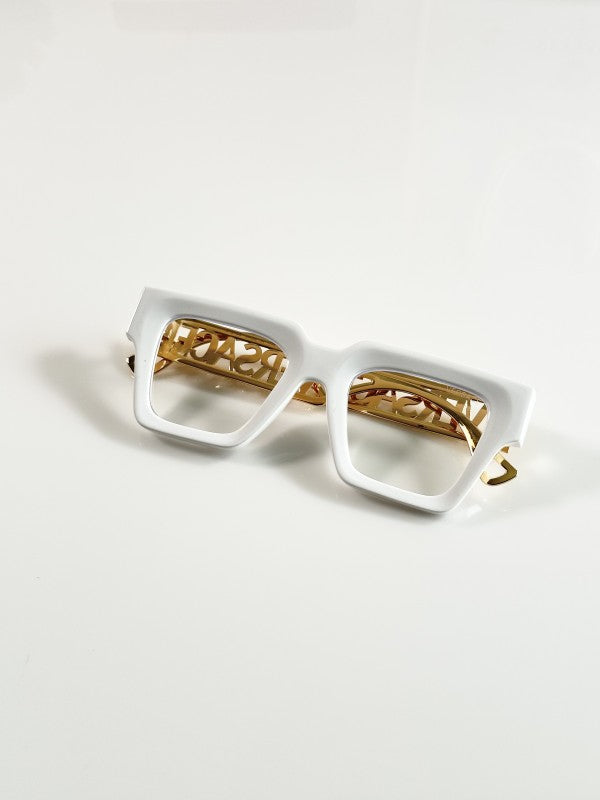 Versacce Verano White Sunglasses