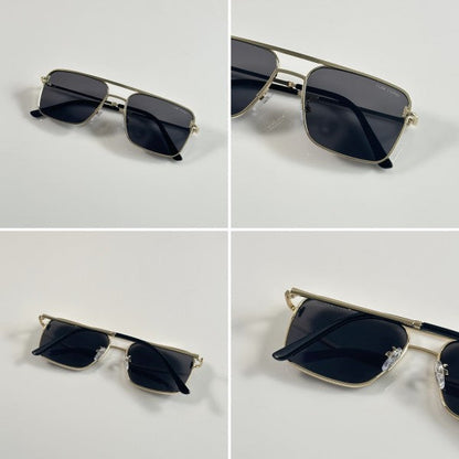 Tomforrd Primium Edge Gold and Black Sunglasses