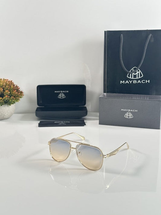 Maybachh Signature Gold Sunglasses