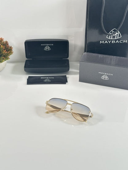 Maybachh Signature Gold Sunglasses