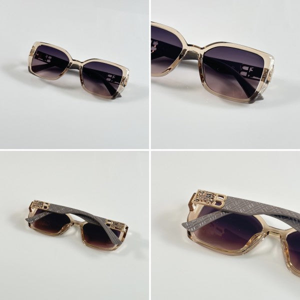 Burberryy Unisex Brown Sunglasses