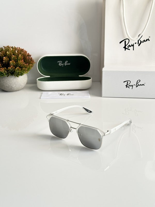 Raybann Wayfarer Silver Sunglasses