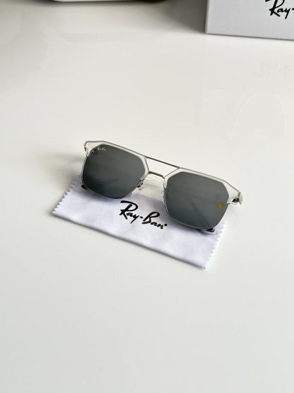 Raybann Wayfarer Silver Sunglasses