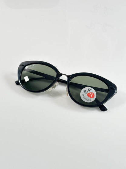 Raybann Aviator Black Green Sunglasses