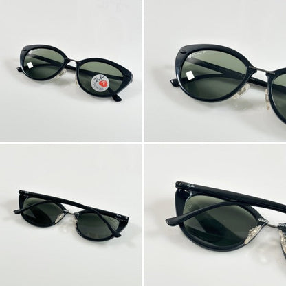 Raybann Aviator Black Green Sunglasses