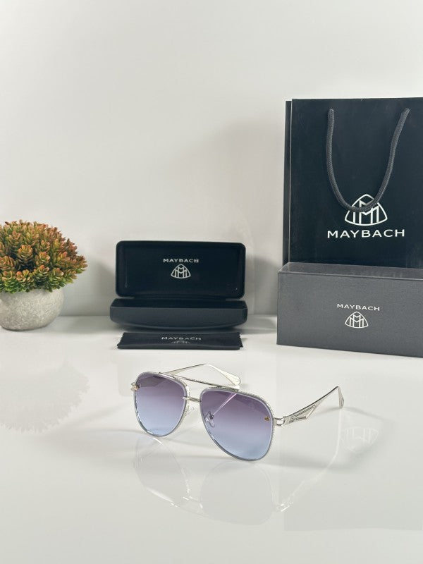 Maybachh Signature Silver Sunglasses