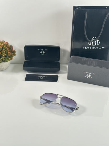 Maybachh Signature Silver Sunglasses
