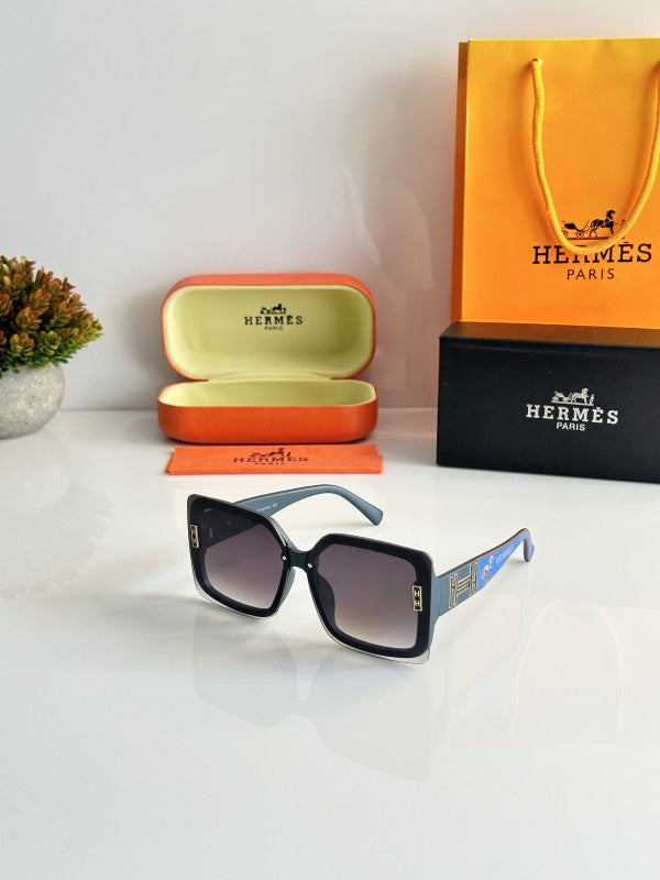 Hermess Black Green Sunglasses