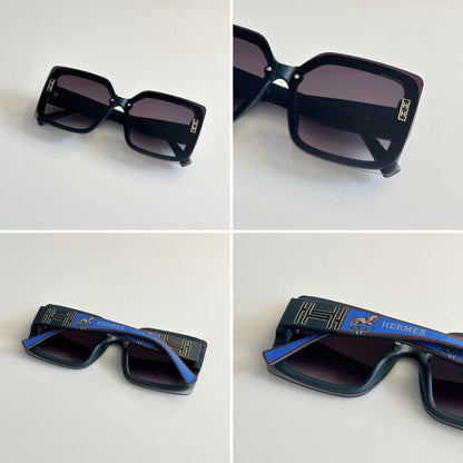 Hermess Black Green Sunglasses