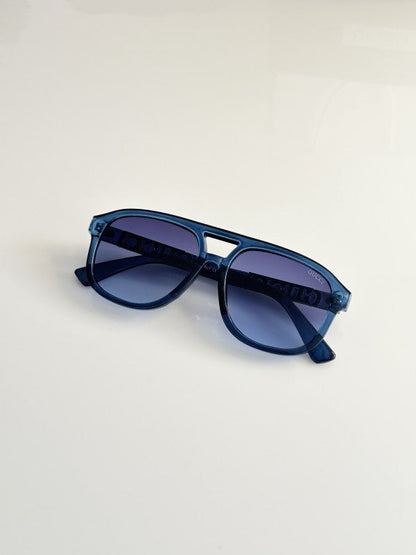 Guccii Blue Elegant Sunglasses