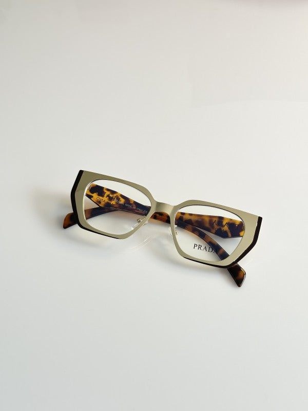 Pradaa Luma Gold Unisex Sunglasses