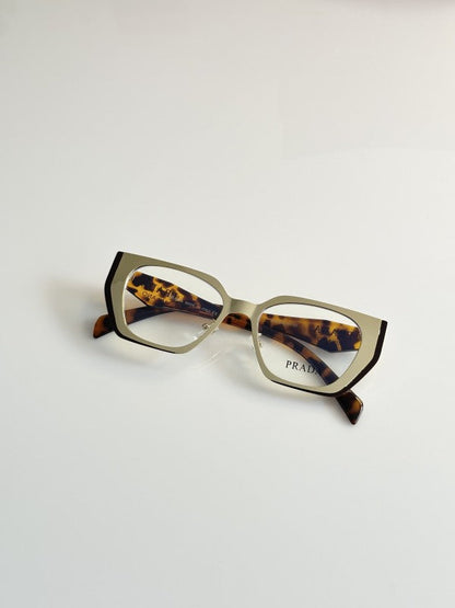 Pradaa Luma Gold Unisex Sunglasses