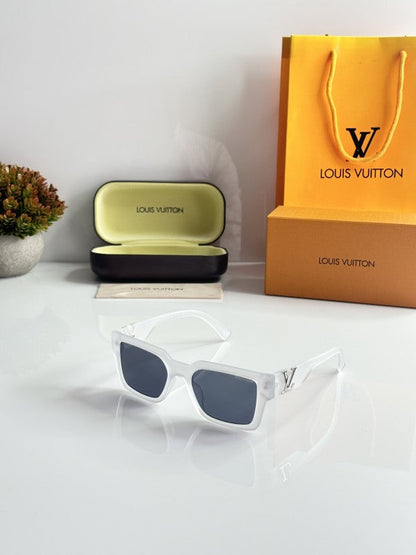 Louiis Vuitton Ice and Black Sunglasses