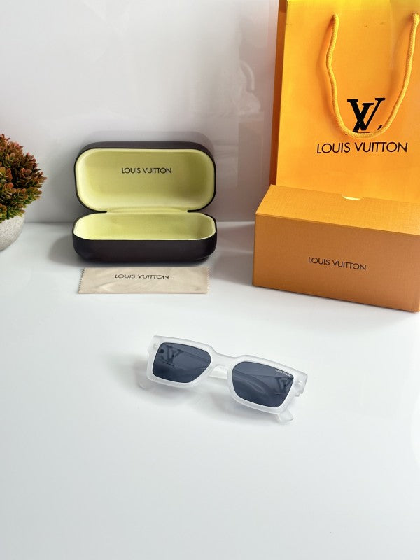 Louiis Vuitton Ice and Black Sunglasses