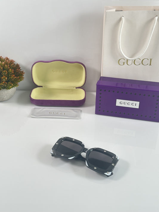 Guccii Luxury Black Woman Sunglasses
