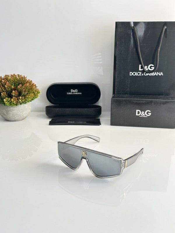 Dolce & Gabbana Gray and Silver Mercury Sunglasses