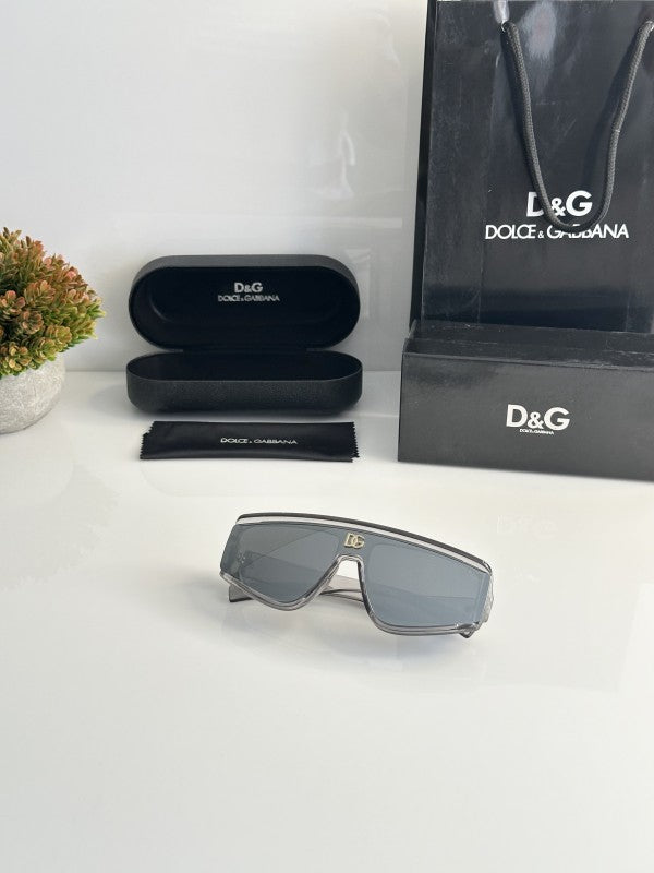 Dolce & Gabbana Gray and Silver Mercury Sunglasses