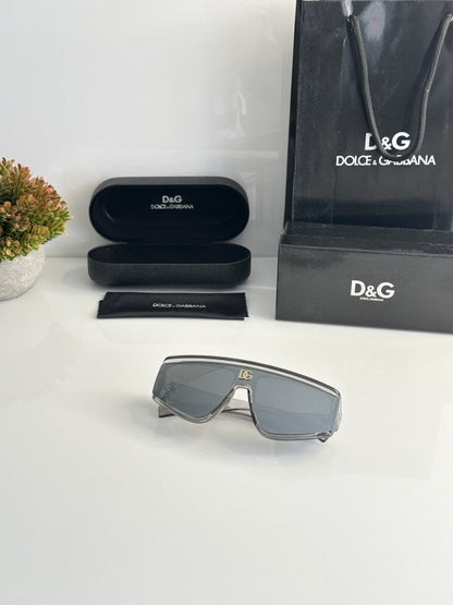 Dolce & Gabbana Gray and Silver Mercury Sunglasses