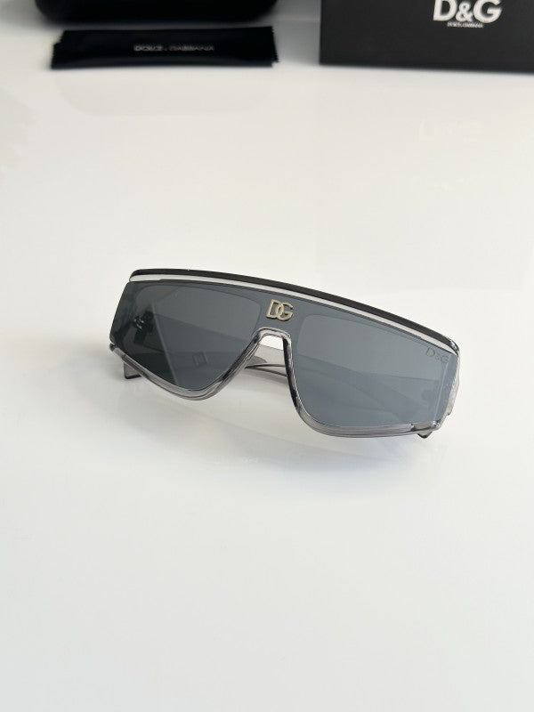 Dolce & Gabbana Gray and Silver Mercury Sunglasses