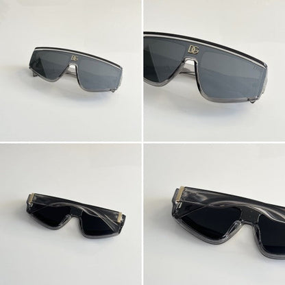 Dolce & Gabbana Gray and Silver Mercury Sunglasses