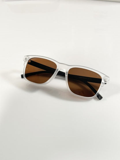 Lacosste Unisex Ice and Brown Sunglasses