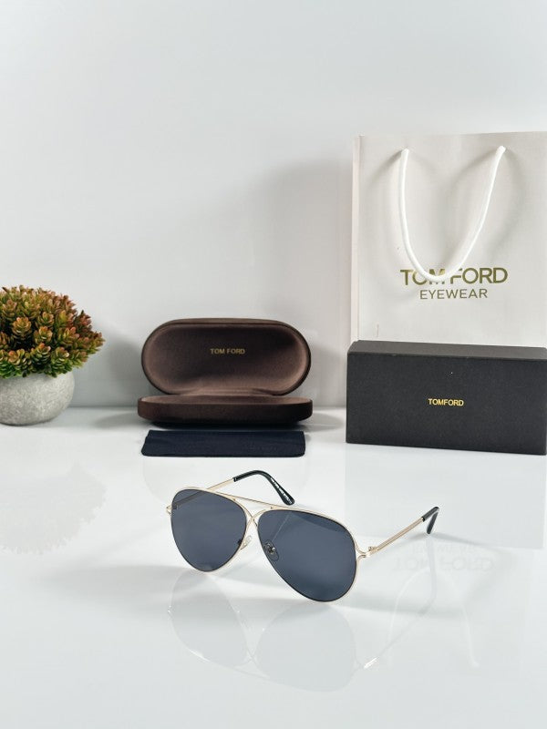 Tomforrd Marko Gold Black Sunglasses