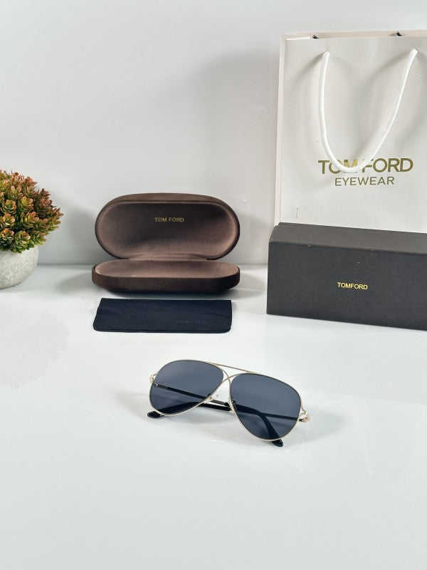 Tomforrd Marko Gold Black Sunglasses