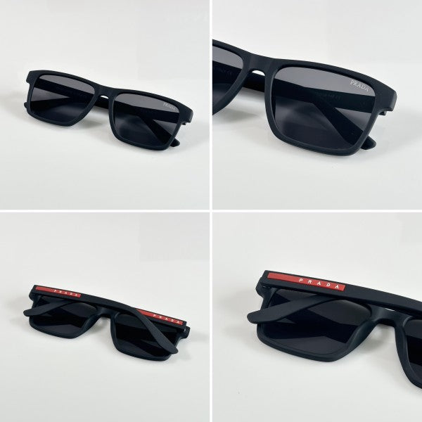 Pradaa Luxe Black Sunglasses