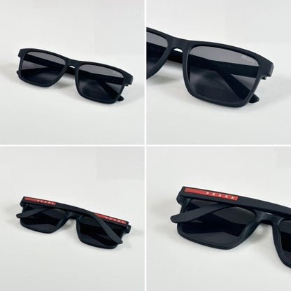 Pradaa Luxe Black Sunglasses