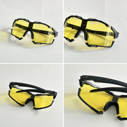 Oaklley Primium Black and Yellow Sunglasses