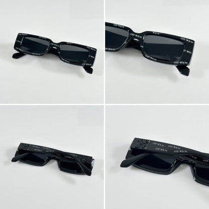 Off Whiite Primium Black and White sunglasses