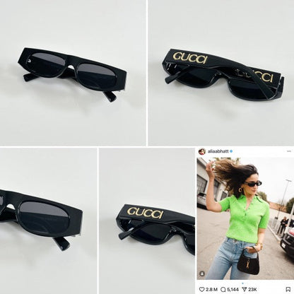 Guccii Elegent Black Sunglasses