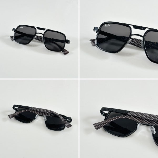 Raybann  Unisex Black Elegent Sunglasses