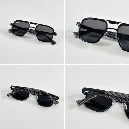 Raybann  Unisex Black Elegent Sunglasses