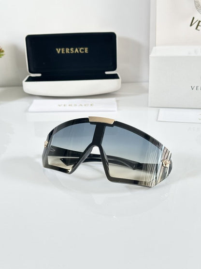 Versacce Black and Green Sunglasses