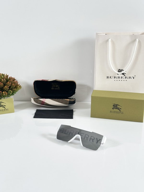 Burberryy White and Silver Mercury Sunglasses