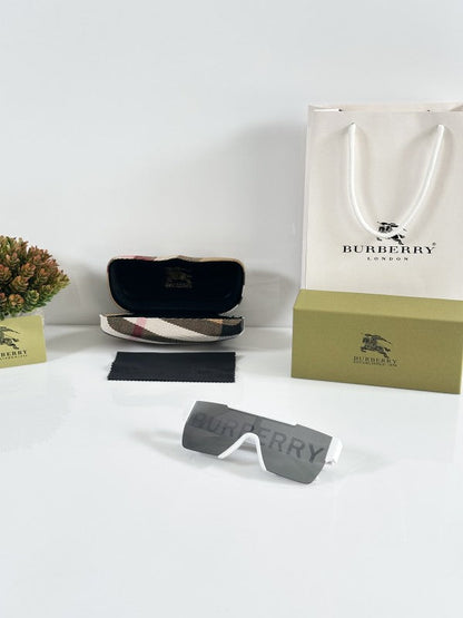 Burberryy White and Silver Mercury Sunglasses