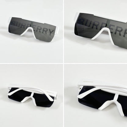 Burberryy White and Silver Mercury Sunglasses