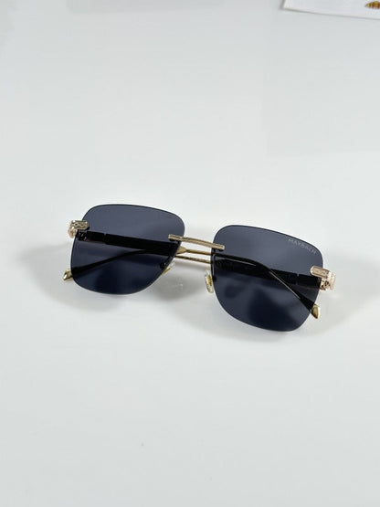 Maybachh Primium Gold and Black Sunglasses