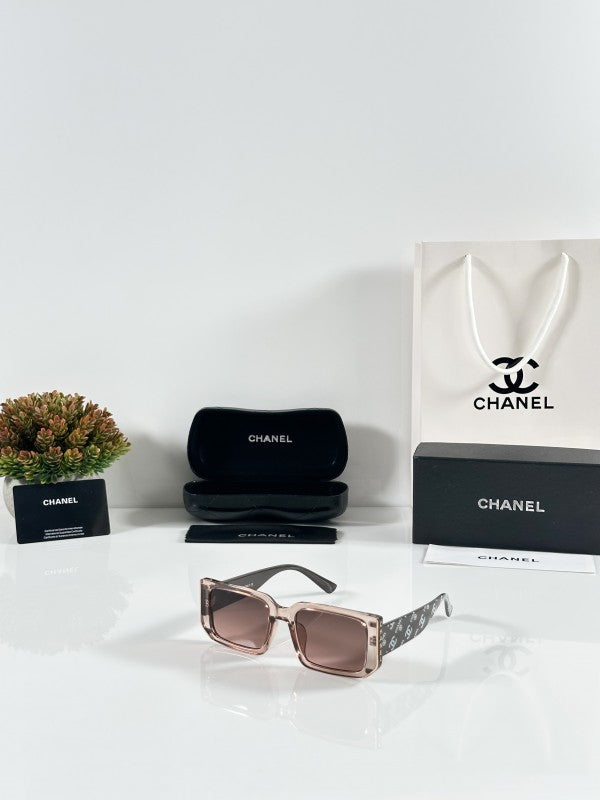 Chanell Unisex Water Brown Sunglasses