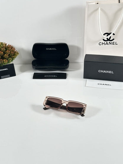 Chanell Unisex Water Brown Sunglasses