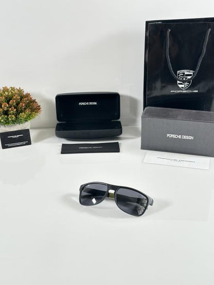 Porssche Exclusive Black Primium Sunglasses