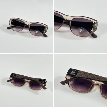 Chaneel Unisex Water Brown Sunglasses