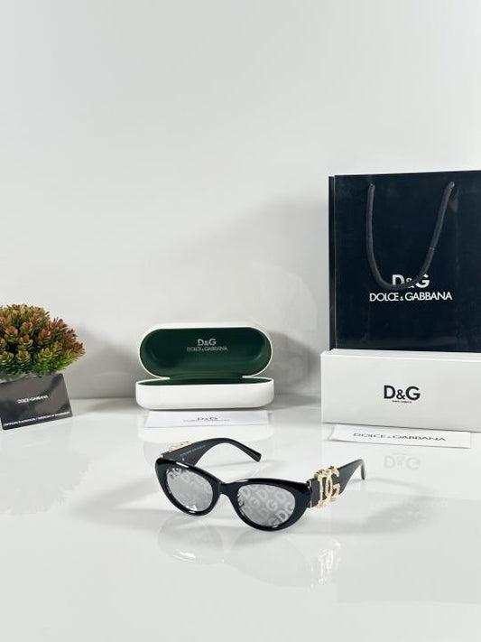 Dolcce & Gabbana Uniqe Printed Black Sunglasses