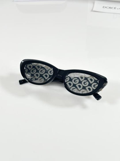 Dolcce & Gabbana Uniqe Printed Black Sunglasses